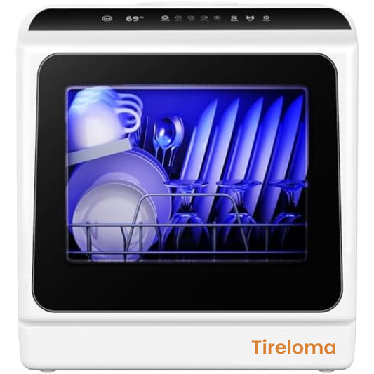 Tireloma™ Lave-Vaisselle Compact Premium à Modes Intelligents